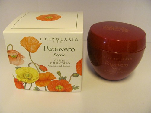 Crema corpo papavero soave