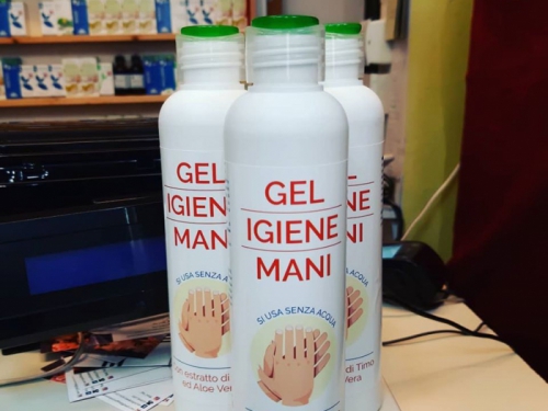 gel igienizzante mani