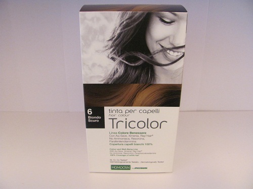 Tinta biondo scuro tricolor specchiasol
