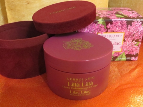 Crema corpo profumata Lillà-Lillà erbolario