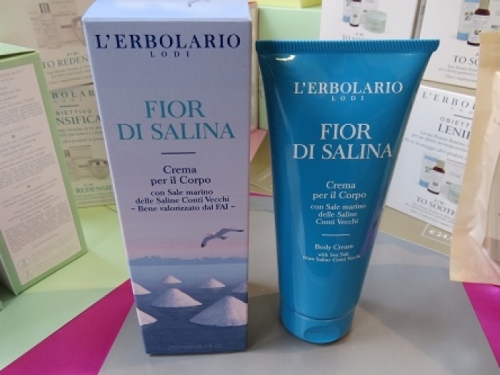 Crema corpo fior di salina l'erbolario