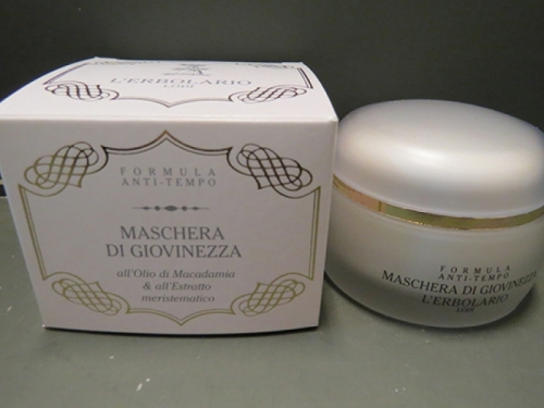 maschera viso anti età