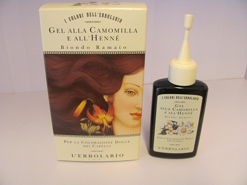 Gel alla camomilla e all'henné erbolario