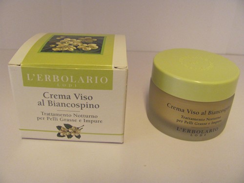 Crema biancospino per pelli grasse erbolario