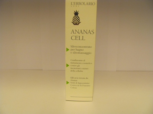 Idroconcentrato per bagno e idromassaggio ananas cell erbolario