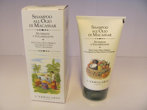 Shampoo olio macassar erbolario