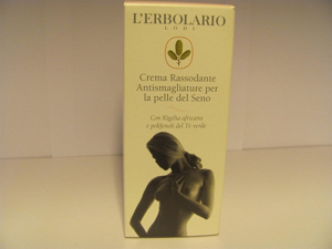 Crema rassodante antismagliature per il seno erbolario