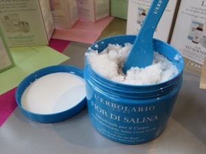 olio scrub corpo fior di salina l'erbolario