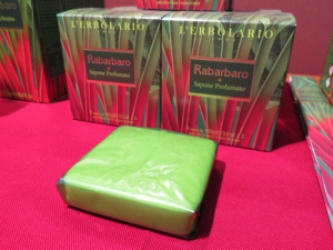 Sapone profumato Rabarbaro l'Erbolario
