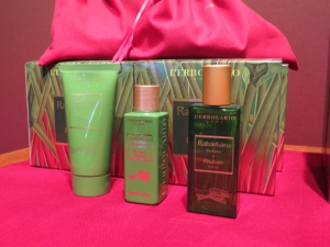 beauty set rabarbaro l'erbolario