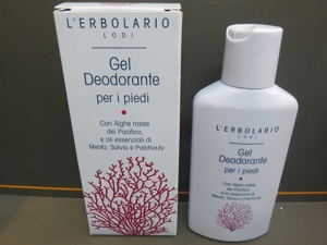 gel deodorante piedi