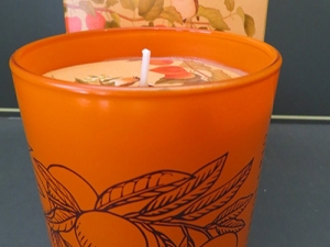 Candela profumata accordo arancio