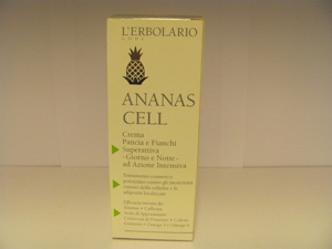 Crema pancia e fianchi superattiva ananas cell erbolario