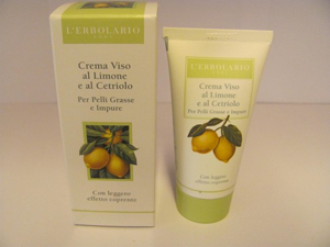 Crema viso al limone e cetriolo