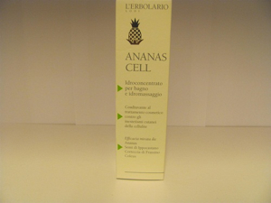 Idroconcentrato per bagno e idromassaggio ananas cell erbolario