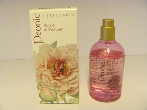Acqua di profumo peonie